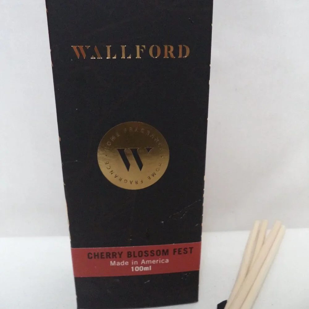Wallford Store Cherry Blossom Fest Reed Diffuser Set Visit the 100ml NIB NEW